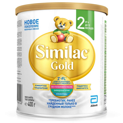 Молочная смесь Similac Gold 2 (6-12 мес) 400 г